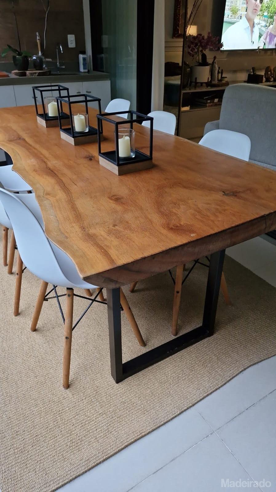 Cliente Karina Bonalume Freire 220x100 - Mesa de Jantar