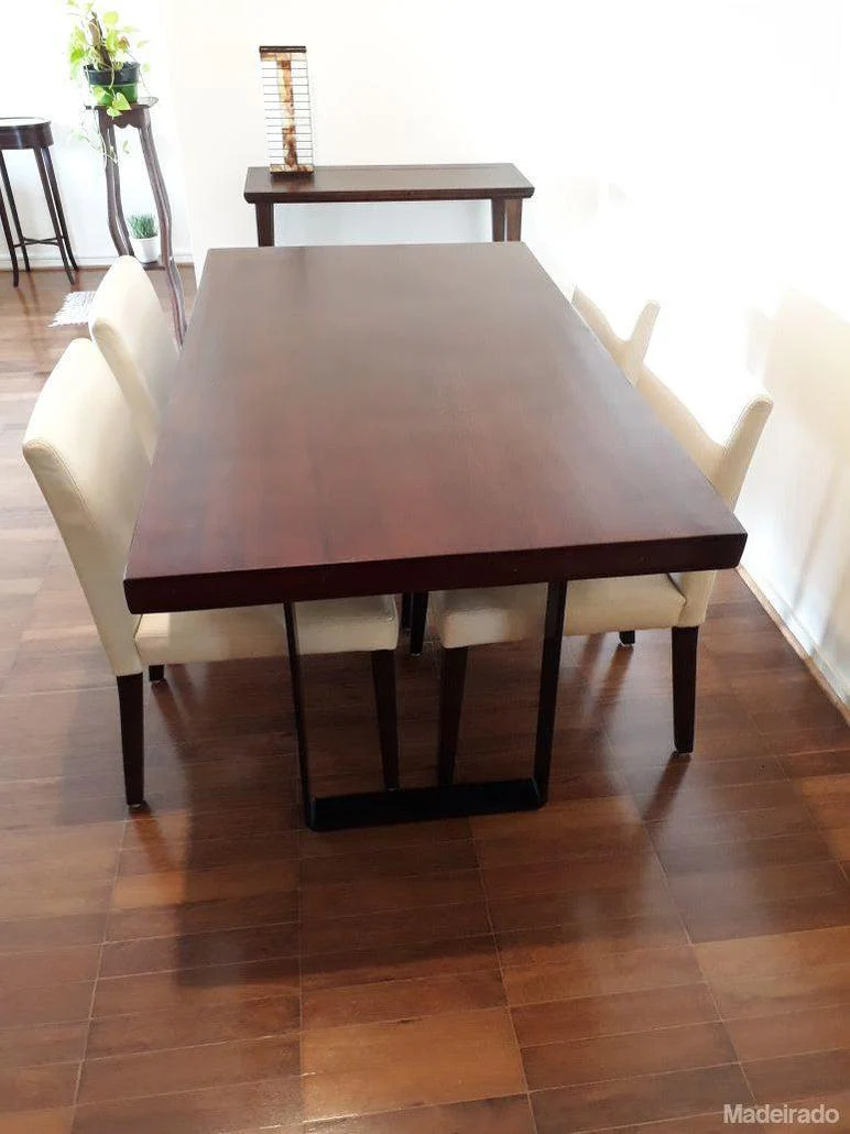 Mesa de Jantar - 140x90 - para 4 a 6 lugares - Coleção Industrial - Image 3