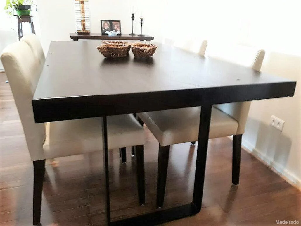 Mesa de Jantar - 140x90 - para 4 a 6 lugares - Coleção Industrial - Image 6
