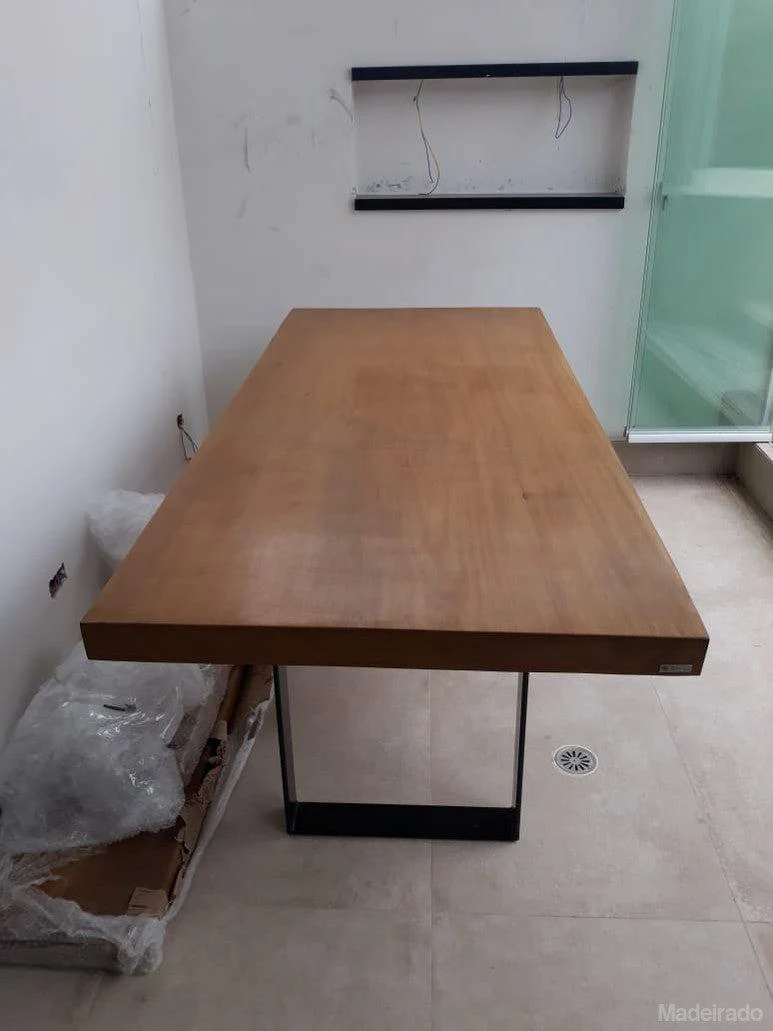 Mesa de Jantar - 200x90 - para 6 a 8 lugares - Coleção Industrial - Image 4