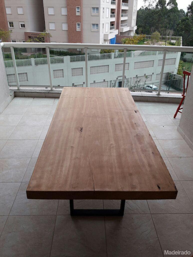 Mesa de Jantar - 180x90 - para 6 a 8 lugares - Coleção Industrial - Image 2