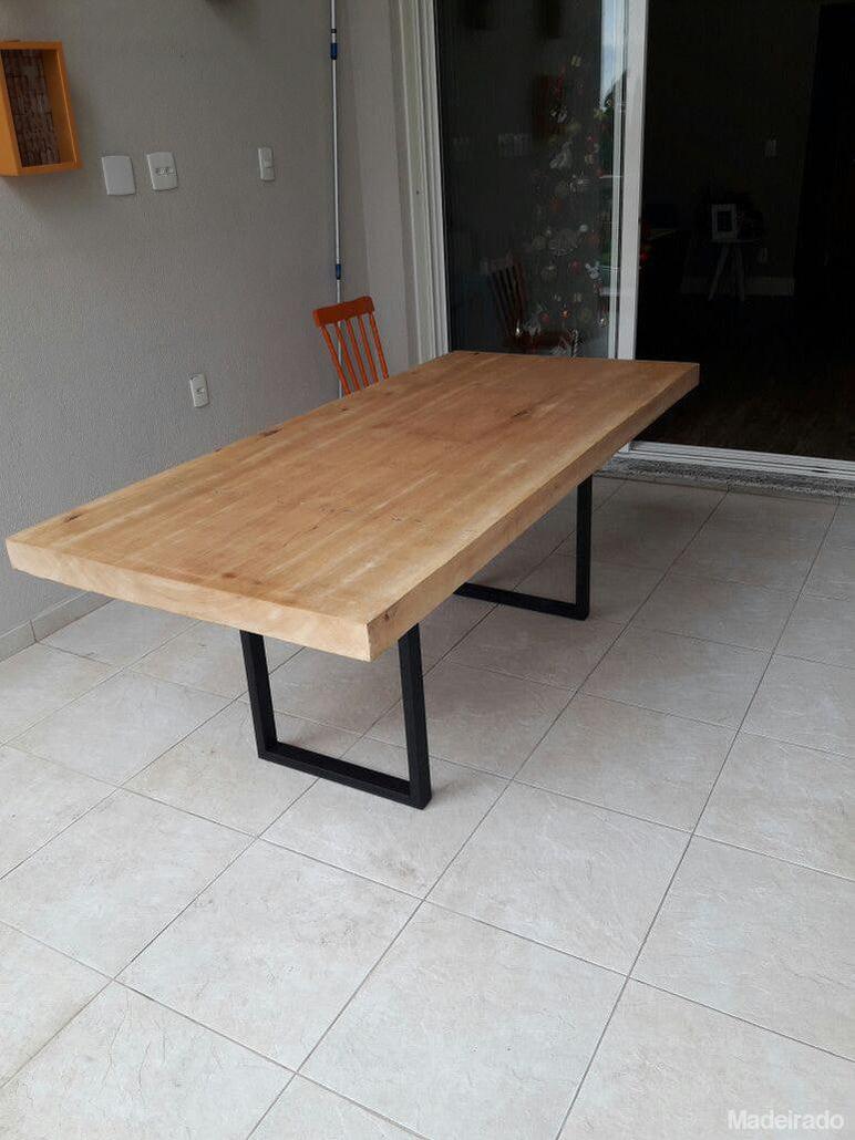 Mesa de Jantar - 180x90 - para 6 a 8 lugares - Coleção Industrial - Image 4