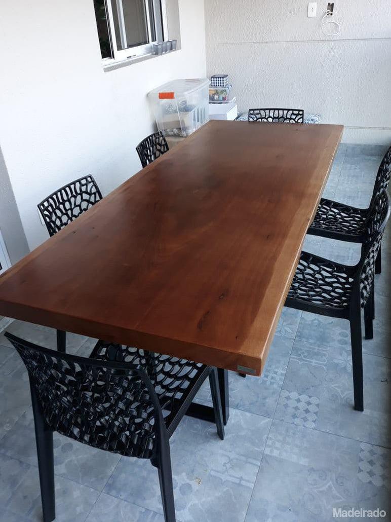 Mesa de Jantar - 180x80 - para 6 a 8 lugares - Coleção Industrial - Image 5