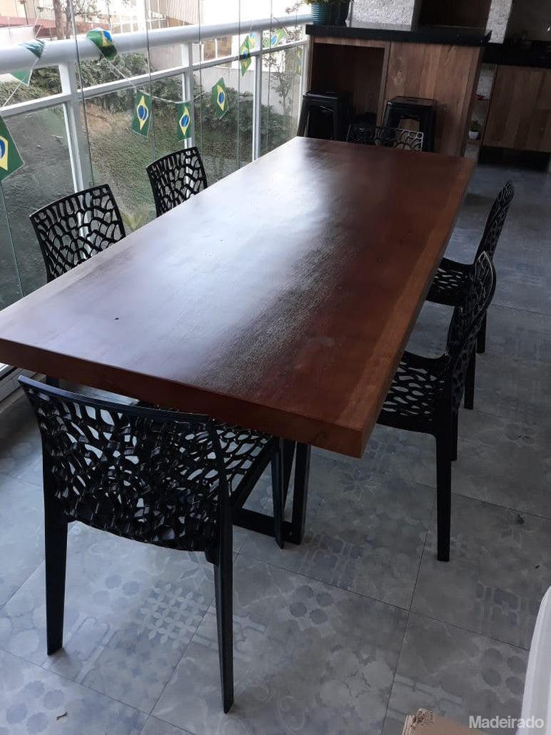 Mesa de Jantar - 180x80 - para 6 a 8 lugares - Coleção Industrial - Image 6