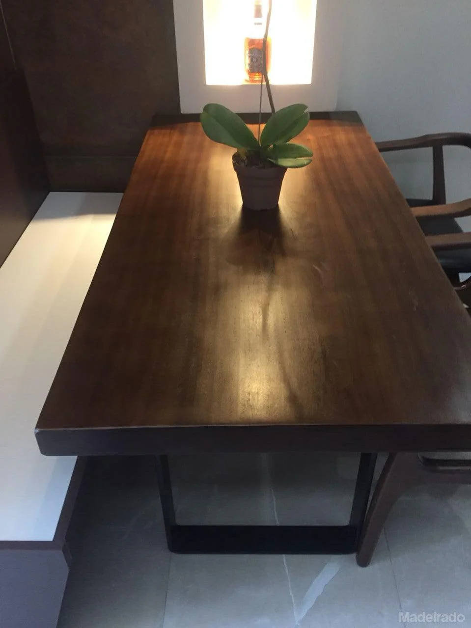 Mesa de Jantar - 140x80 - para 4 a 6 lugares - Coleção Industrial - Image 3