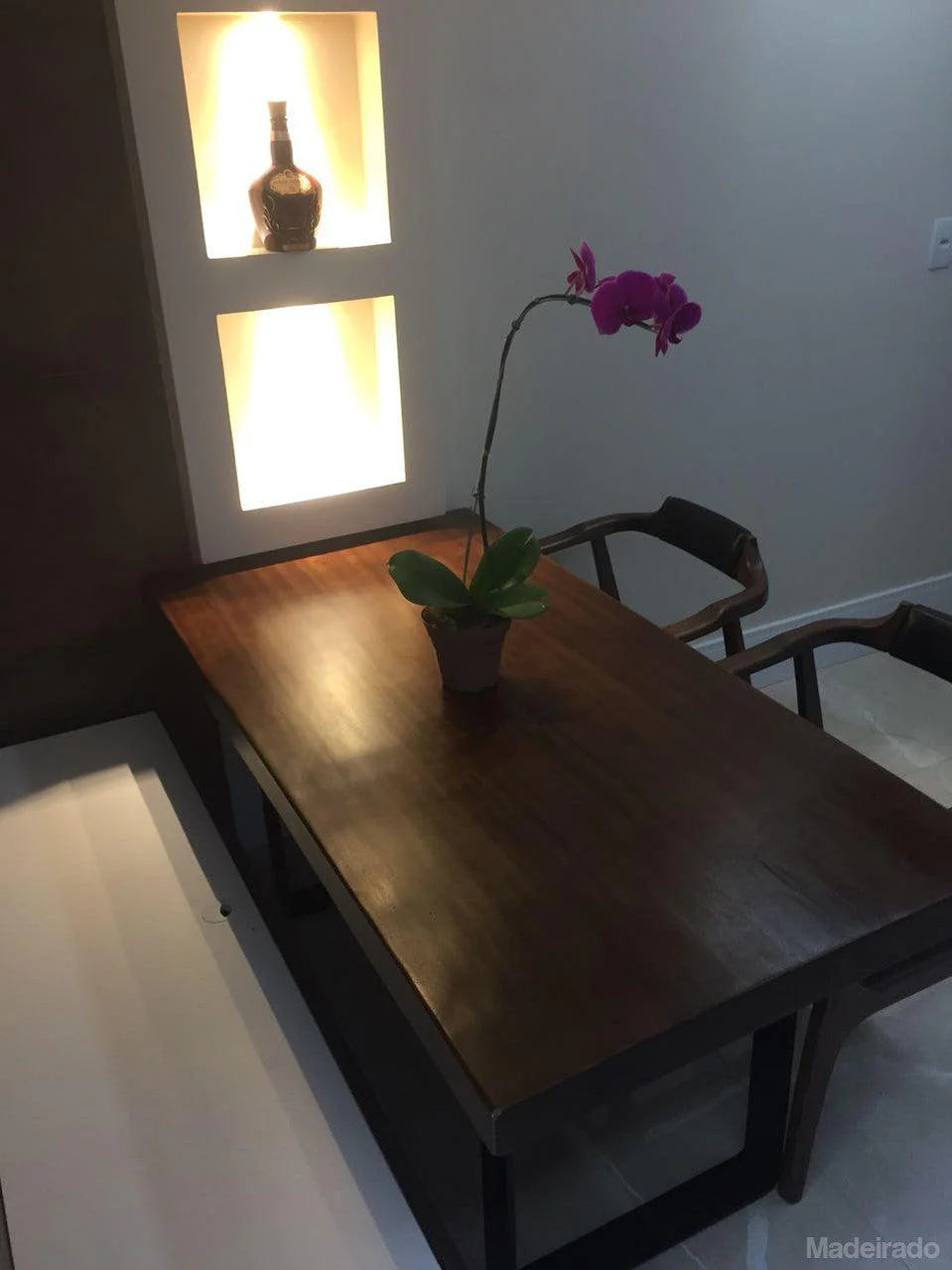 Mesa de Jantar - 140x80 - para 4 a 6 lugares - Coleção Industrial - Image 4