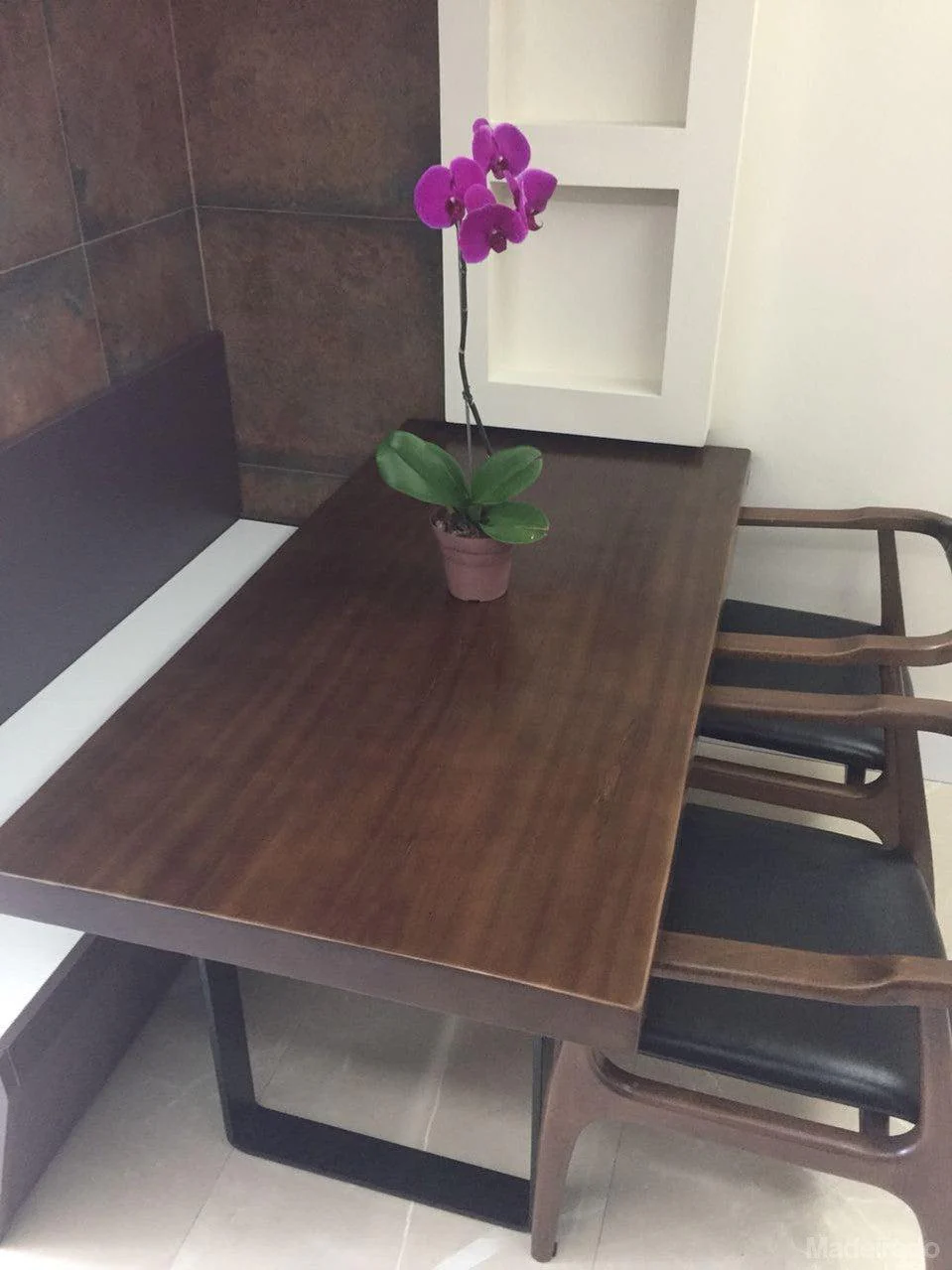 Mesa de Jantar - 140x80 - para 4 a 6 lugares - Coleção Industrial - Image 8