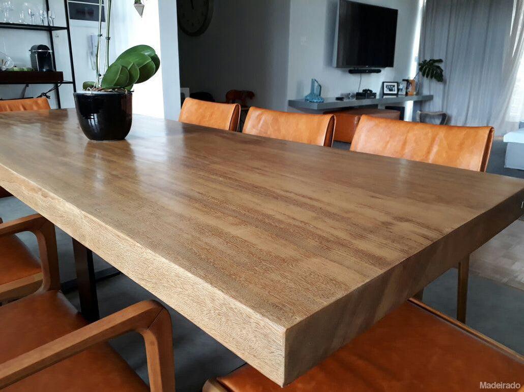 Mesa de Jantar - 200x80 - para 6 a 8 lugares - Coleção Industrial - Image 2