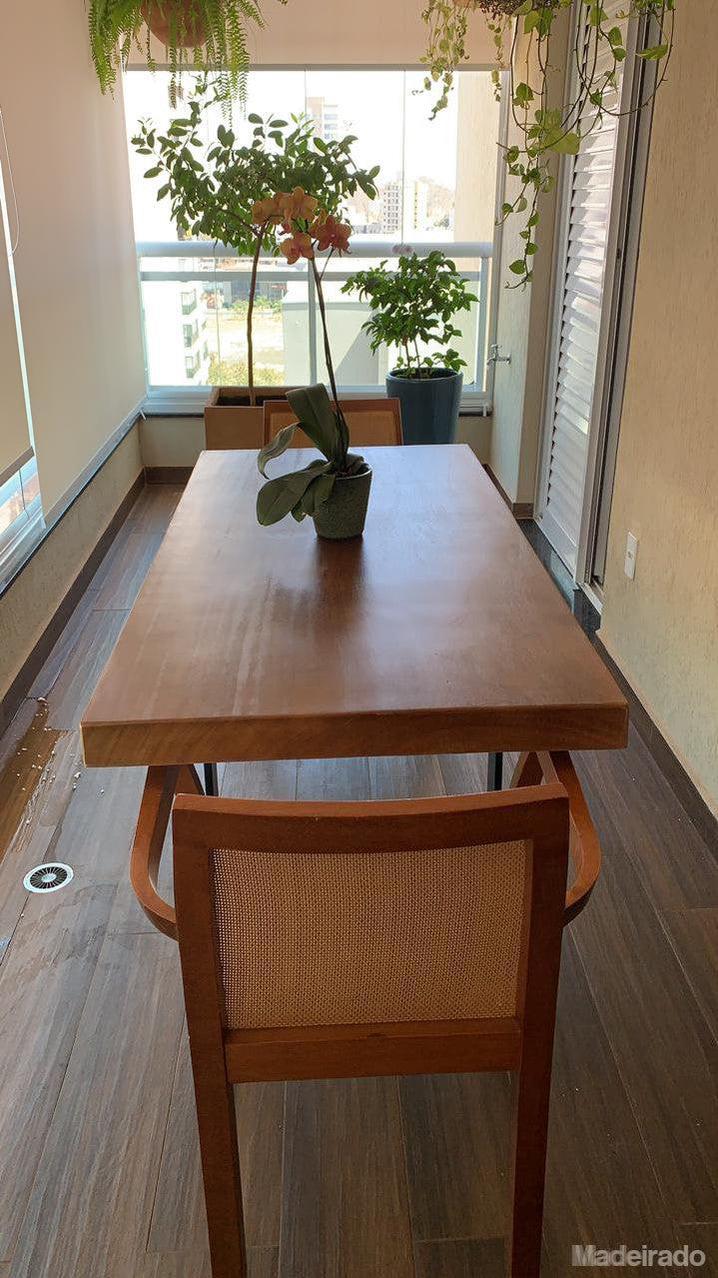 Mesa de Jantar - 160x80 - para 4 a 6 lugares - Coleção Industrial - Image 2