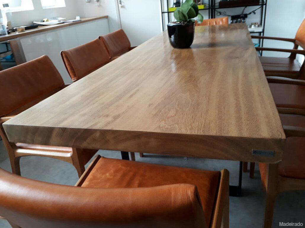 Mesa de Jantar - 200x80 - para 6 a 8 lugares - Coleção Industrial - Image 4