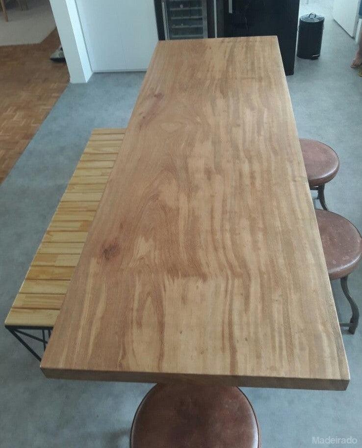 Mesa de Jantar - 180x80 - para 6 a 8 lugares - Coleção Industrial - Image 2
