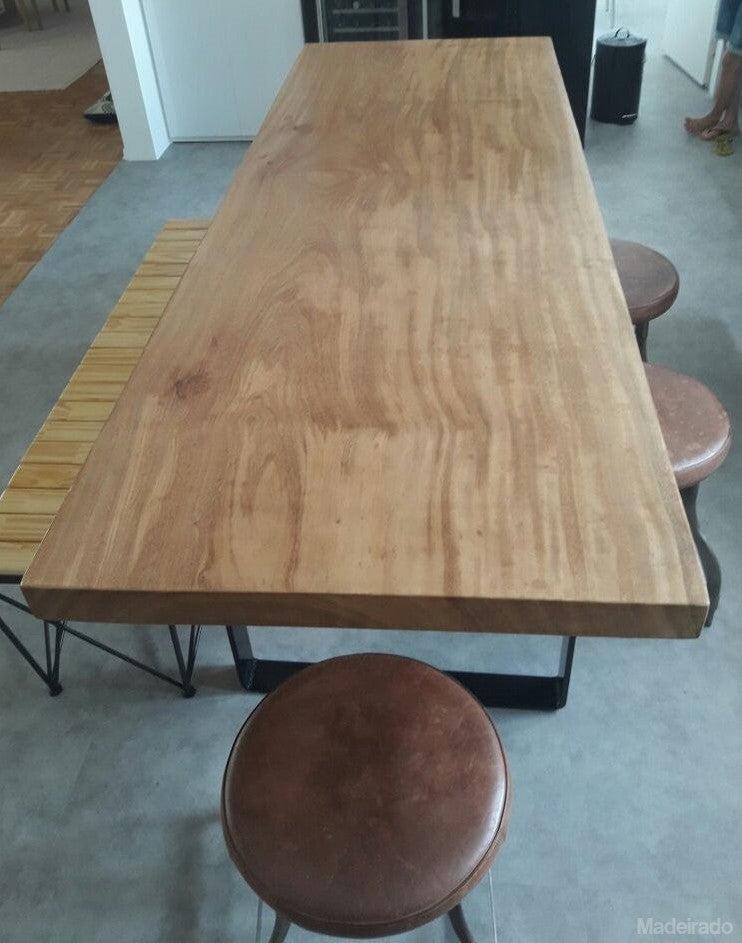Mesa de Jantar - 180x80 - para 6 a 8 lugares - Coleção Industrial - Image 3