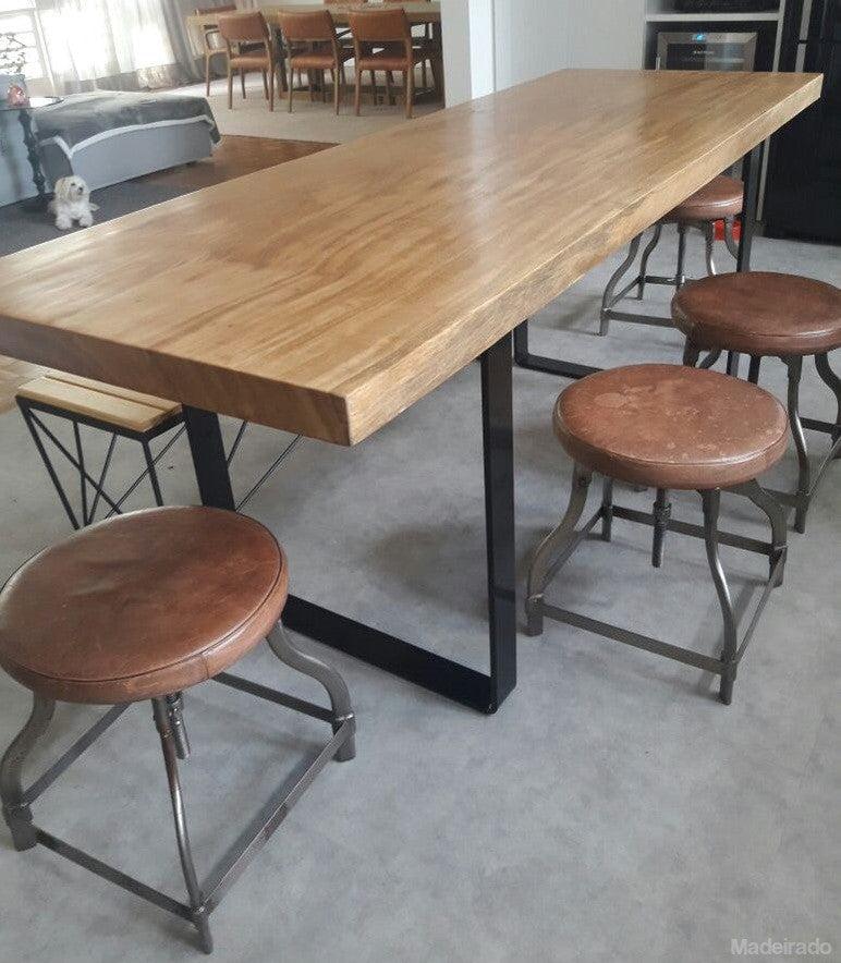 Mesa de Jantar - 180x80 - para 6 a 8 lugares - Coleção Industrial - Image 4