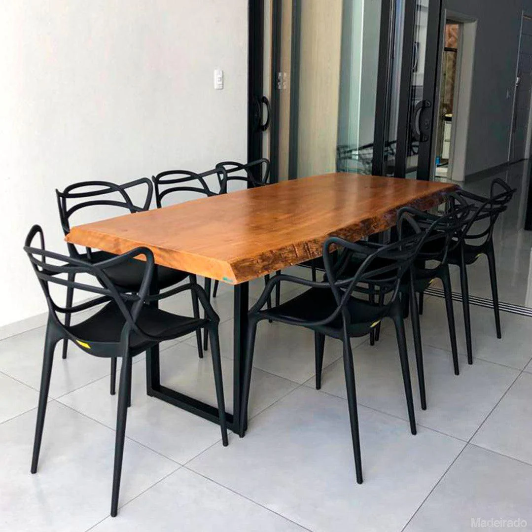 Mesa de Jantar Rústica - 210x90 - 08 Lugares