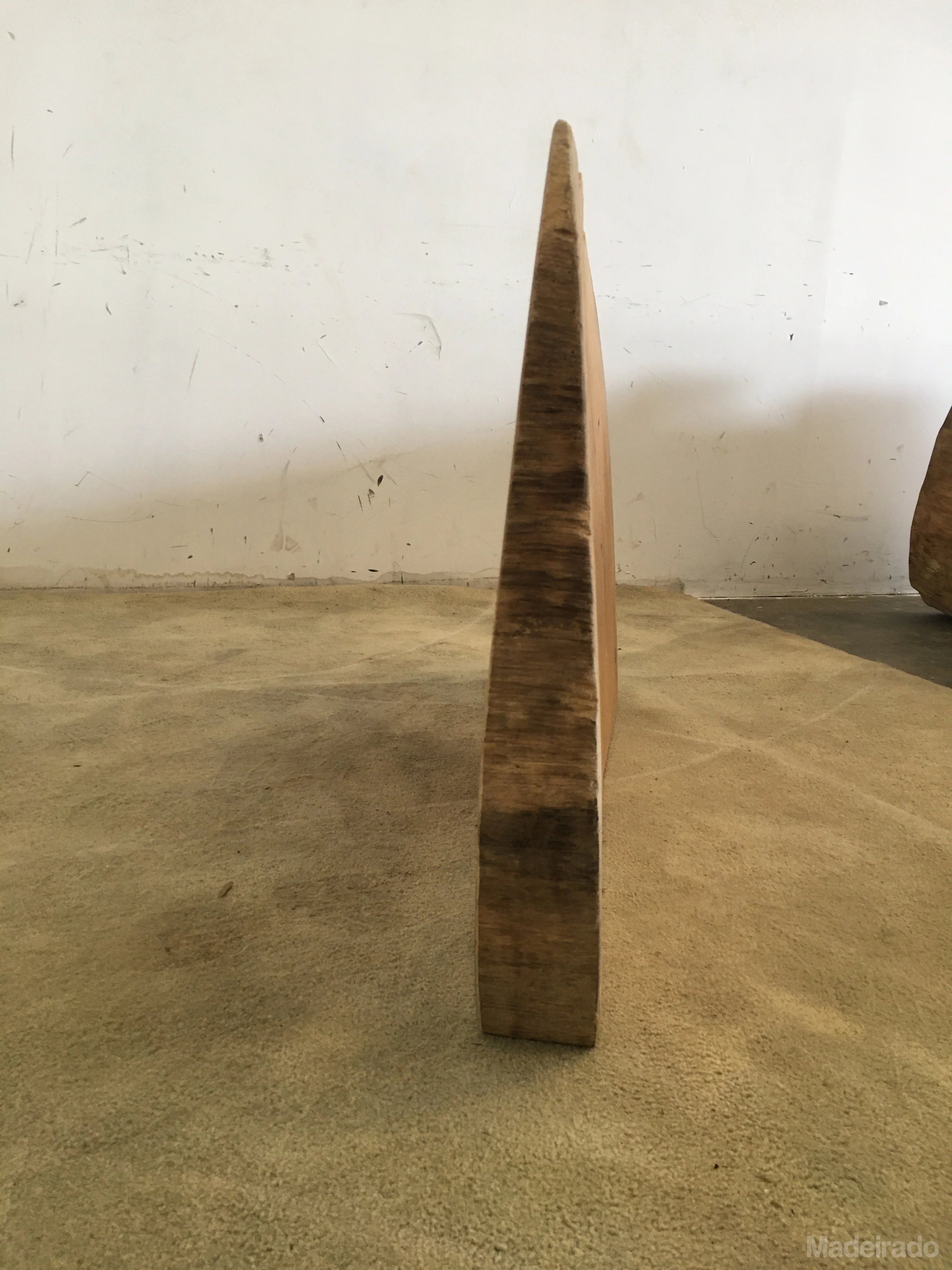 Escultura Rústica de Madeira Maciça - 110x67x12 - Loja de Fábrica - FS2222 - Retirada - Image 3