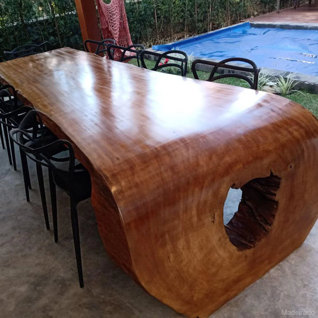 Mesa Curva Cascata - 250x90 - 8 ou 9 lugares - Image 3