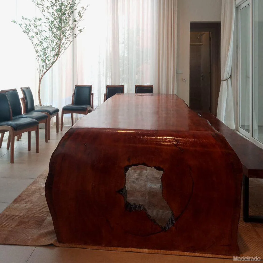 Mesa Curva Cascata - 250x90 - 8 a 9 lugares - Image 4