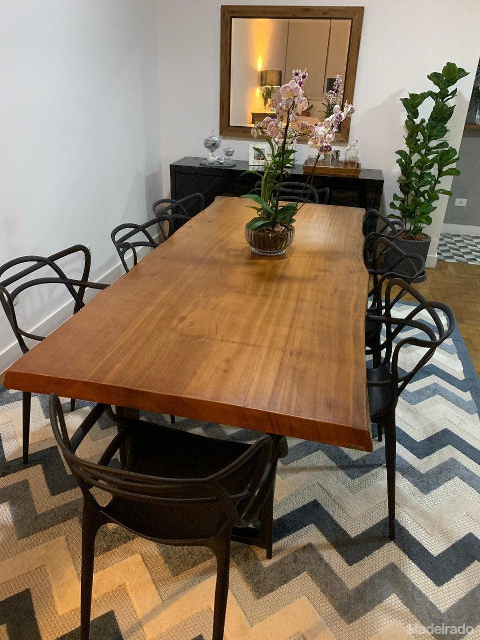 Mesa de Jantar Aimberê - 6 à 8 Lugares 220x100