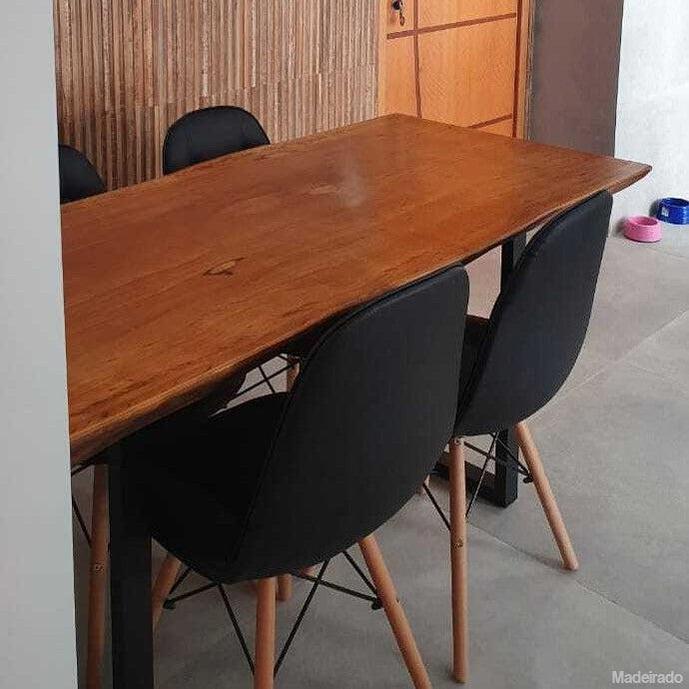 Mesa De Jantar Madeira Rustica 150x80 - 4 a 6 lugares - Image 2