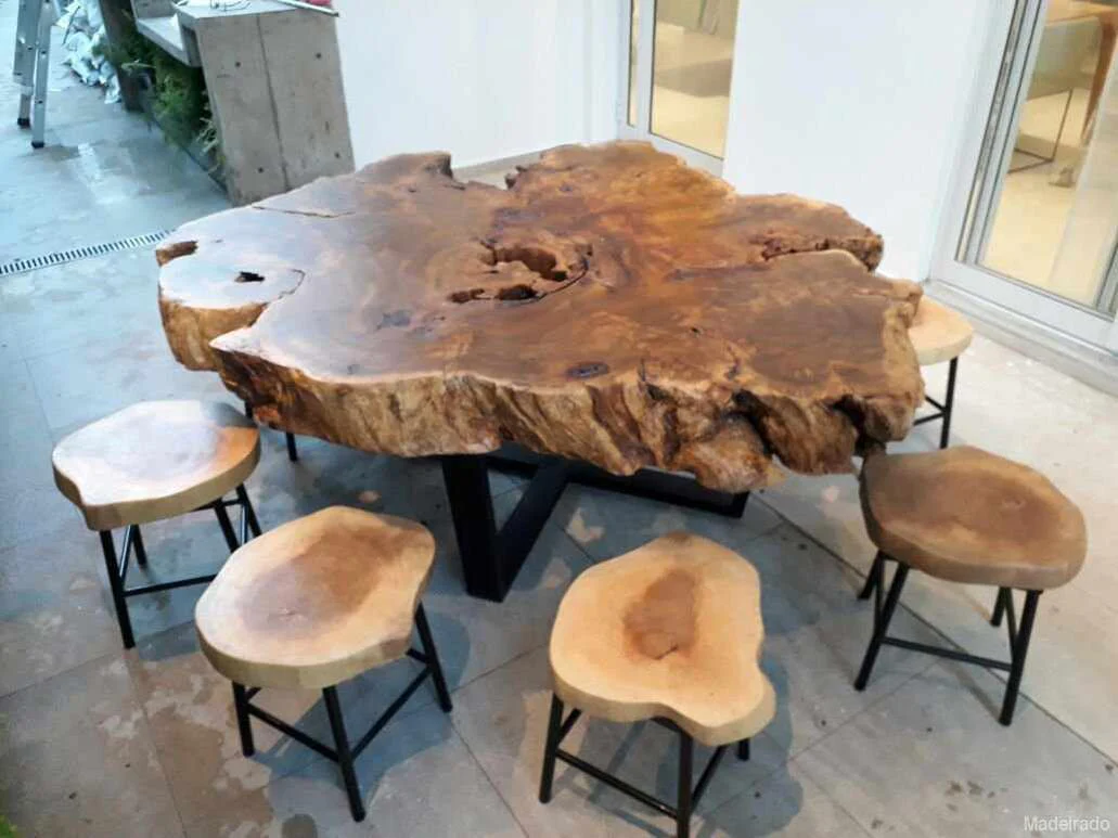 Mesa de Jantar Oapixana - 200cm de Diametro - 8 a 10 lugares - Image 5