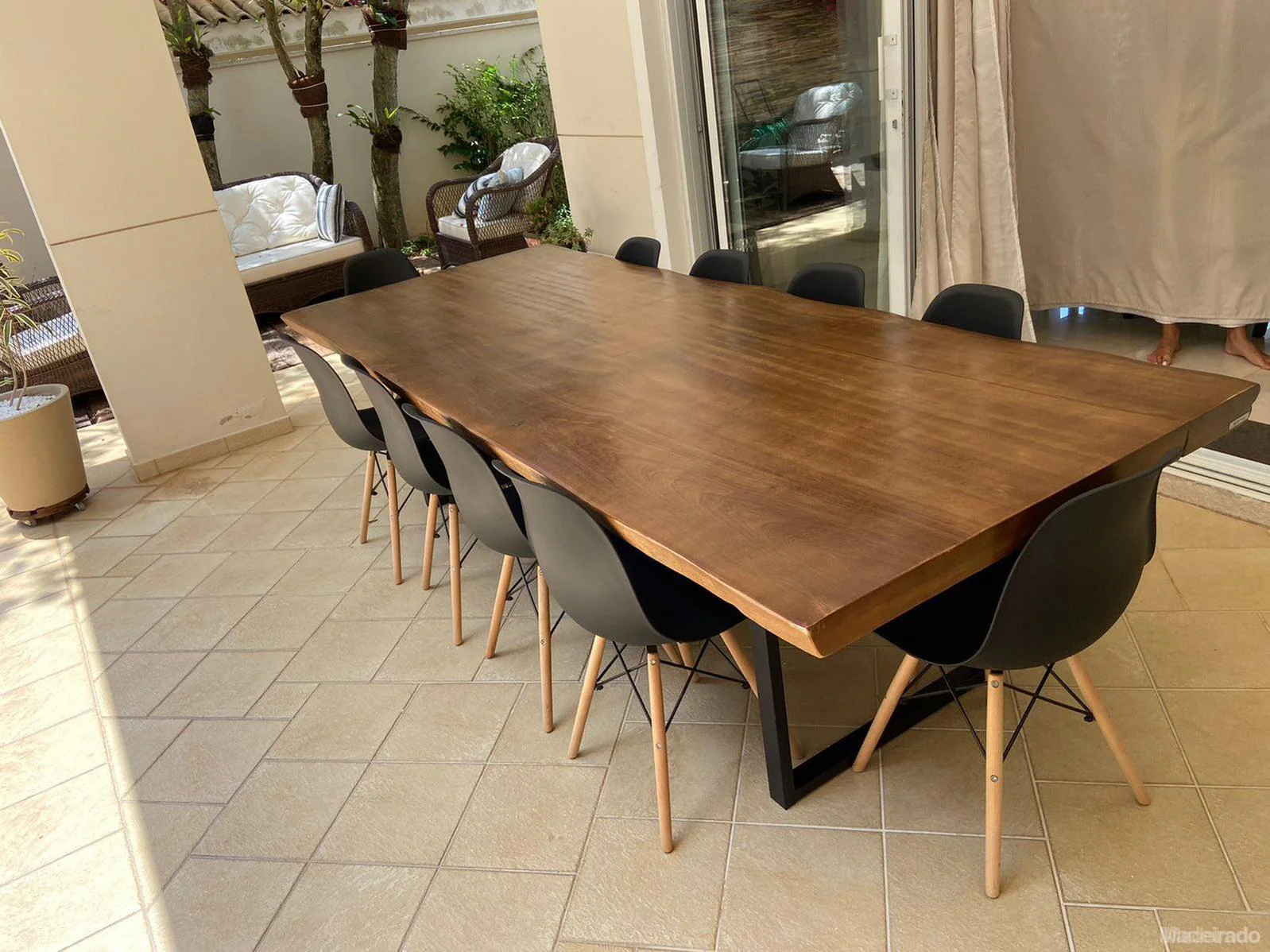 Mesa de Jantar Papaúma - 8 a 10 lugares - 310x100