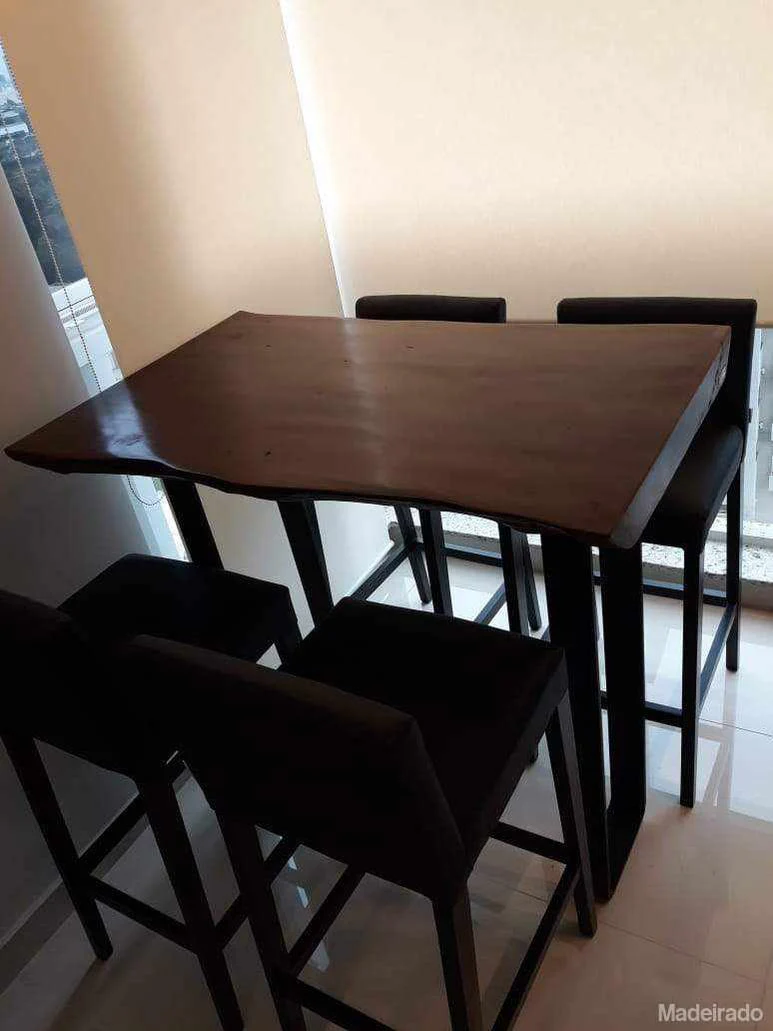 Mesa Madeira Rustica Maitá 140x75 - para 4 lugares - Image 3