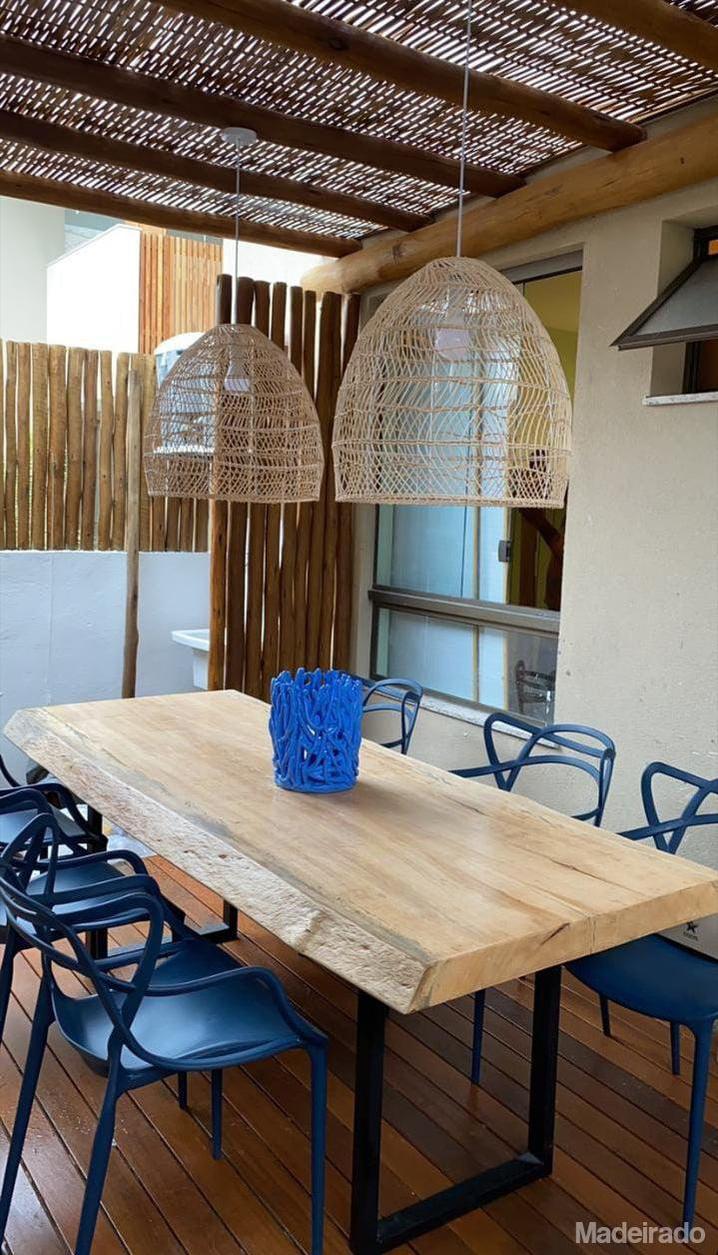 Mesa Rústica de Jantar Inhamó  - 180x80 para 6 a 8 lugares - Image 2