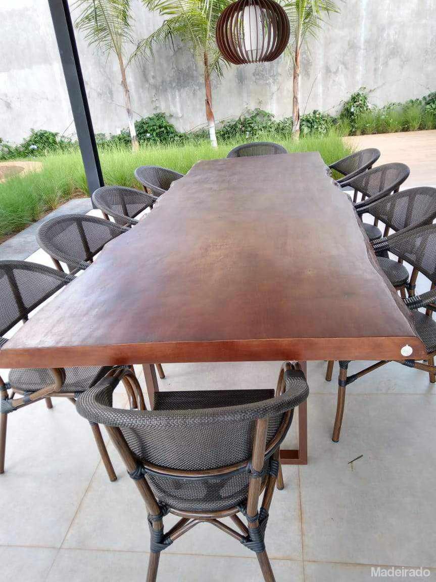 Mesa Rústica de Jantar Yaretzi com Bordas Orgânicas 12 lugares -  300 x 110 - Image 2