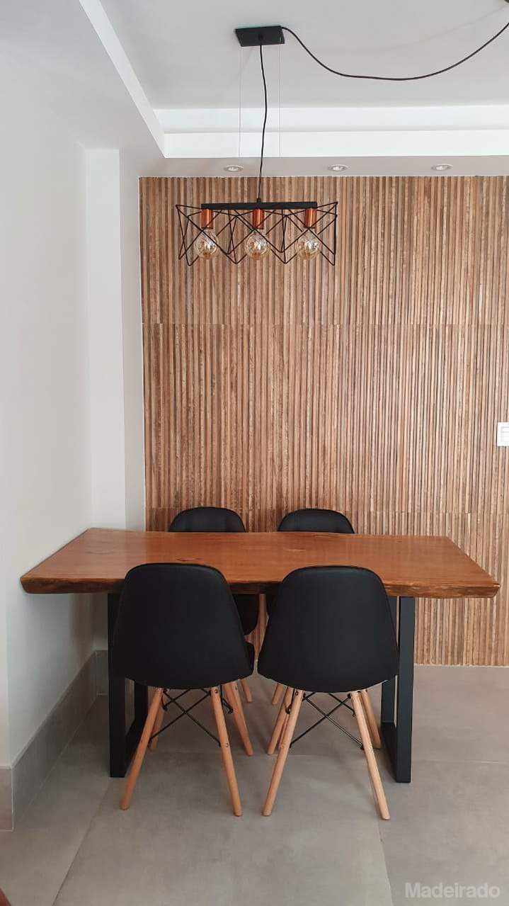 Mesa Madeira Bariniu 4-6 lugares - 150x70 com bordas invertidas - Image 5