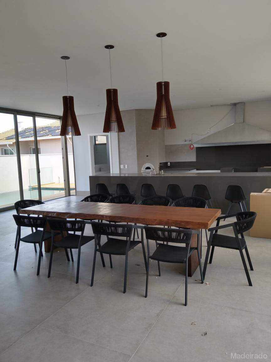 Mesa de Jantar de Madeira Maciça - 280x80 - 10 lugares - Image 3
